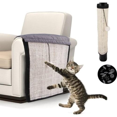 Cat Scratching Mat Pole Sofa Shield Sofa Furniture Protector Cover Cat Scratcher 108x30CM Pet Cat Scratch-proof Board Sisal Pad