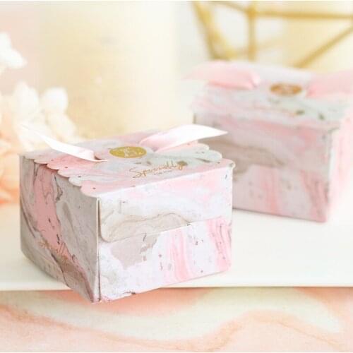 Pink Candy Box "Specially for you" Wedding Favor Gift Boxes for Baby Shower Birthday Party Decoration Event Party Supplies