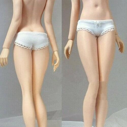 1/6 Scale Female Clothes Accessory White Lace Underpants Underwear Sock Clothing For 12'' Female Girl Figrue Body