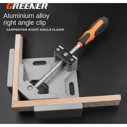 Single handle right angle clip wood frame clip, 90 degree aluminum alloy right angle clip angle tool