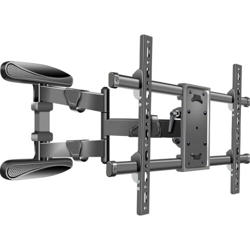 DY658 Articulating 3 Arms TV Wall Mount Full Motion Tilt Bracket TV Support Wall Mount For 37"-80" VESA 600x400mm Loading 94 lbs