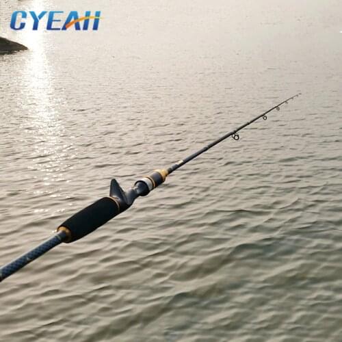 CYEAH Lure Rod 2 Section M Power 1.8M Carbon Fiber Casting Spinning Rod 10-20lb Fishing Tackle
