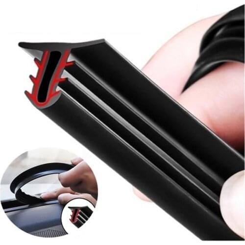 Universal Car Sealing Strips Dashboard Soundproof Anti-dust Rubber Sealing Stable Durable Auto Interior Accessories