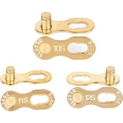 SUMC Chain magic buckle 11 12 speed silver gold Missing Link Bicycle Chain Link 10s 11s 12S bicycle quick magic button