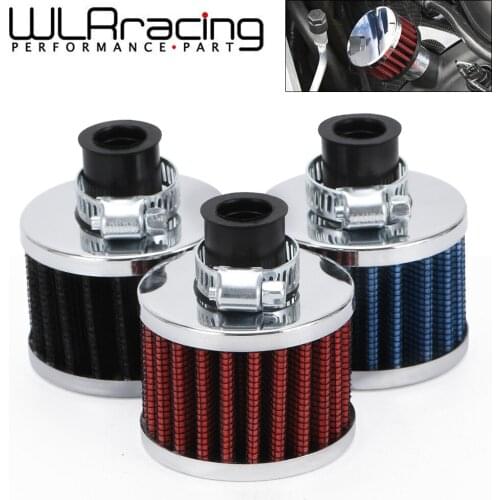 WLR RACING - Universal super power flow Air Filter 51*51*40 Neck: 12mm High Quality Auto Air Intake Filter for car WLR-AIT12