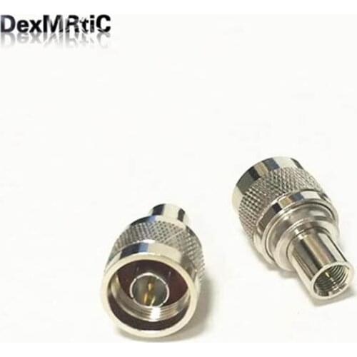 1pc N Male Plug switch FME Male Plug RF Coax Adapter convertor Straight Nickelplated NEW wholesale