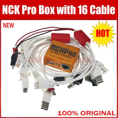 2020 NEW Edition original NCK Pro2 BOX/NCK PRO BOX NCK+UMT 2in1 box new update For Huawei with 16 cable