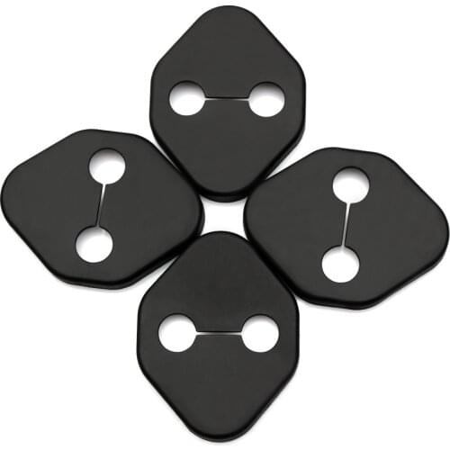 4pcs/set Door Lock Decoration Protection Cover Case For Toyota Corolla Camry Avensis RAV4 Yaris Auris Car Styling