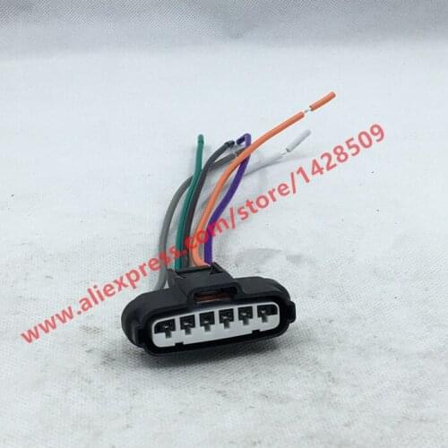 6 Pin Automotive Throttle Acceleration Sensor Pedal Plug Socket For Trucks Heavy Truck