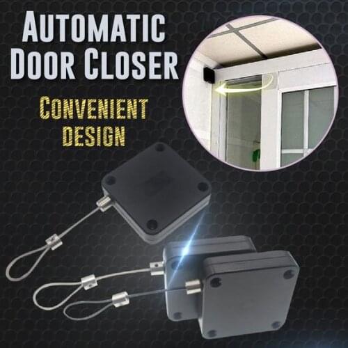 Punch-Free Automatic Sensor Door Closer Automatically Self Closing with Drawstring 500g 800g 1100g Pull Force