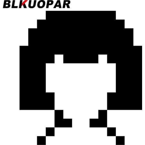 BLKUOPAR for Woman Girl Car Stickers Vinyl Scratch-Proof Decals Waterproof Refrigerator Motorcycle Decor Car Door Protector