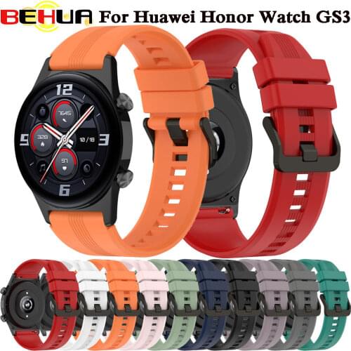 18mm Soft Silicone Watch Strap Band for Xiaomi Mi Smart watch Bracelet Sport Straps for Huawei Honor S1 Wristband Accessories