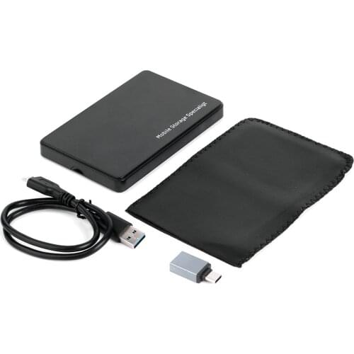 2.5 inch External HDD SSD Case USB3.0 to SATA Mobile Hard Disk Case 5Gbps HDD Hard Drive Enclosure for Notebook Desktop PC