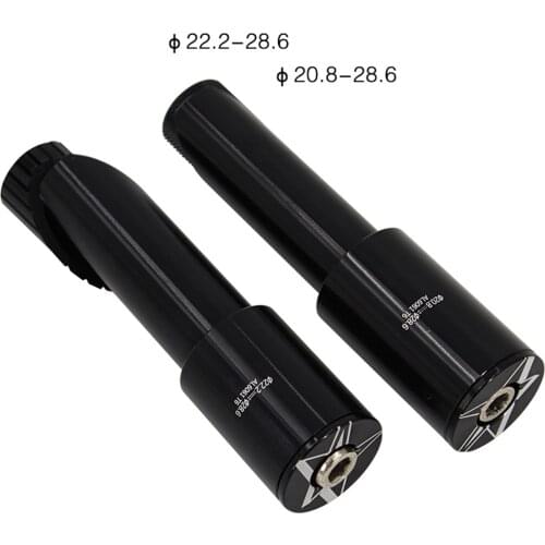 Black Quill Stem Adapter Fork Thread less S Bike Bicycle Handlebar Riser