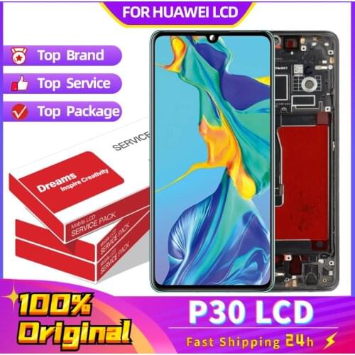 100% Original Display Replacement for Huawei P30 LCD Touch Screen Digitizer Assembly ELE-L29 ELE-L09 ELE-AL00 LCD Repair parts