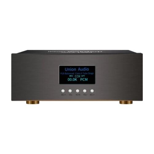 Dual E.S.S ES9038pro Full Balance Decoder Vacuum Tube IIS DAC Amanero USB module DSD256 PCM384KHz Large scale FPGA