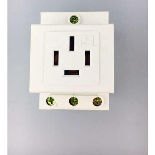 DZ modular socket AC30-4*16A 440V guide type socket grounding distribution box applicable