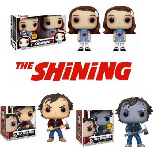 Funko Pop The Shining The Grady Twins 2# Jack Torrance #456 PVC Action Figure Toys Vinyl Figure Twins Collection Model Gift Toy