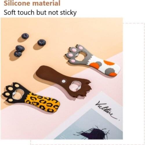 Multifunctional Cat Claw Personality Beer Bottle Opener Soda Bottle Opener Cartoon Magnetic Refrigerator Magnet