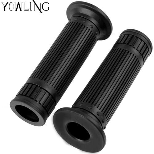 Moto Cafe Racer handle grips motorbike grip for HONDA CBX1000 CB750F Moto GUZZI V7 III 961 SUZUKI SV650 motorcycle handlebar
