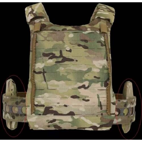 Outdoor tactical ferro 3aC side plate pockets 6x6 side plate bag for FCPC vest