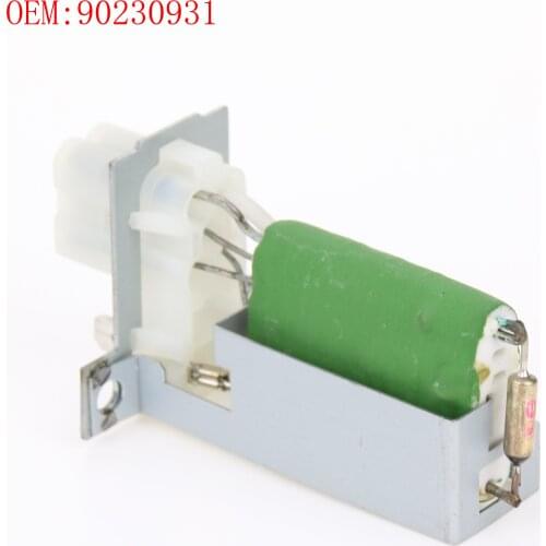 NEW High Quality new for Opel Automobile Air conditioning blower resistance adjustable speed resistance adjuster 90230931 184578