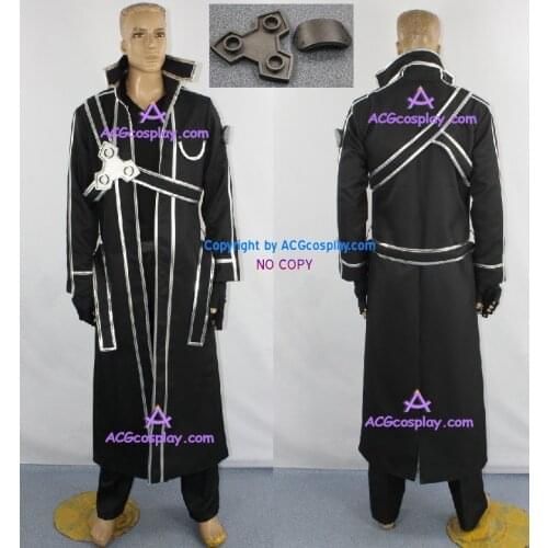 Sword Art Online Kirito Cosplay Costume incl.buckles prop ACGcosplay anime costume game costume