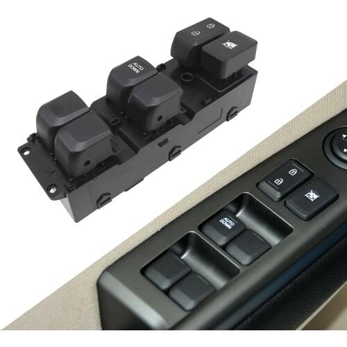 93570-4X000 Power Window Master Control Switch Left For Kia K2 LHD 11-17 935704X000