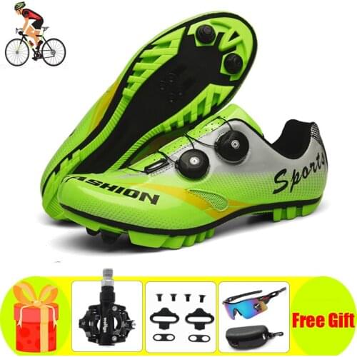 Bicicleta Carretera Professional Unisex Cycling Shoes Outdoor Non-slip MTB Bicycle Shoes Breathable Self-locking Racing Bike