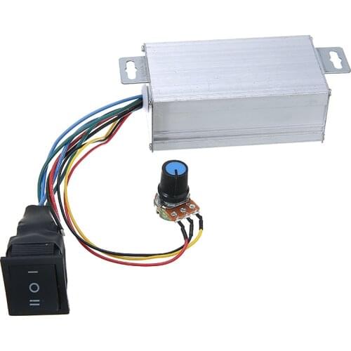 Reversible DC 9-60V 12V 24V 36V 48V 60V 20A PWM DC Motor Driver Speed Controller Energy Saving Pwm Speed Controller