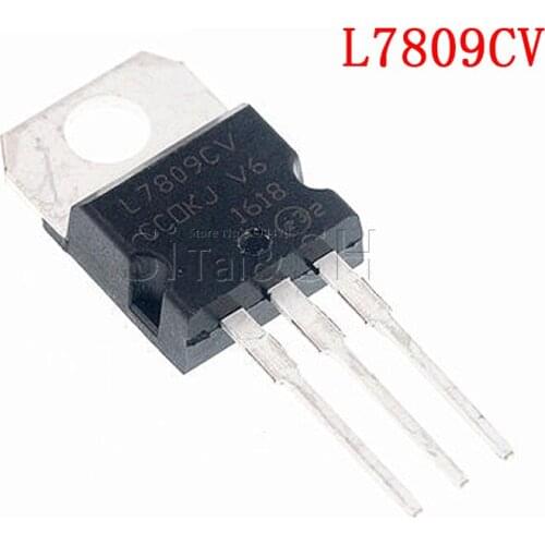 10PCS L7809CV TO220 L7809 TO-220 7809 LM7809 MC7809 stabilivolt voltage-regulator tube New original