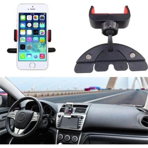 Universal Multifunctional Car Auto 360 degree Rotation CD Mount Slot Phone Holder Car Styling Accessories