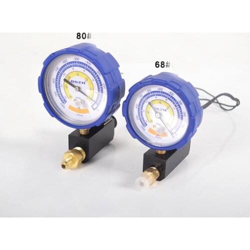 Vacuum Pressure Gauge Air Conditioning Vacuum Pump Head Vacuum Negative Pressure Gauge Accessories Vacuum Pump Solenoid Valve