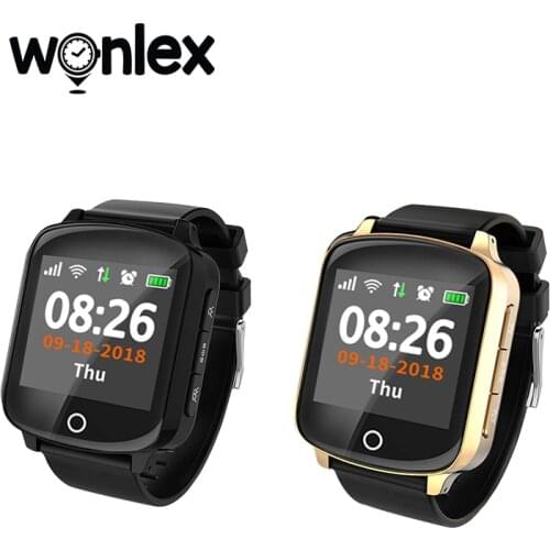 Wonlex EW200S Smart Watch Aged People Fall Down SOS Alarm Cares For Health of the Elderly Heart Rate Blood Pressure Smartwatch