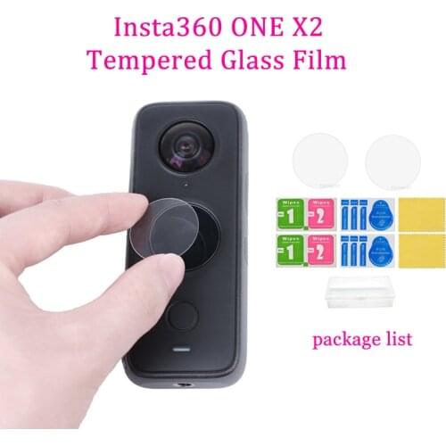 Insta360 ONE X2 Tempered glass Film Scratchproof Screen Protector For Insta360 ONE X2 Camera Accessory Len Film Glass Protection