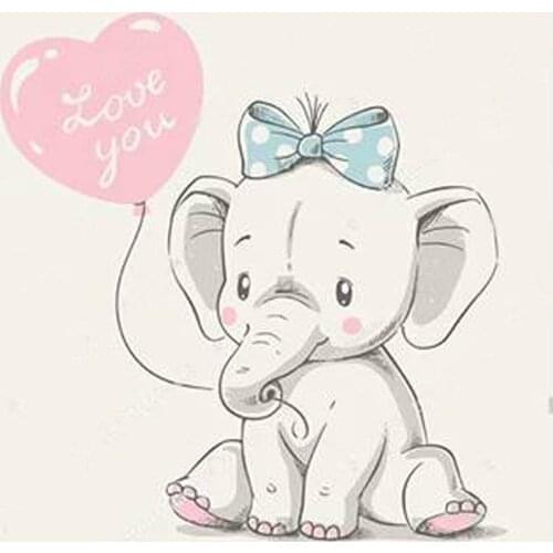 Animal Baby Dies Elephant Metal Cutting Dies Stencils For DIY Scrapbooking Decorative Embossing Handcraft Die Cutting Template