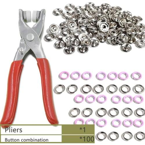 100 sets/lot) Ipomoea snap. 100Metal buttons+1installation tool. Metal rivet.Childrens clothing button multicolor snap