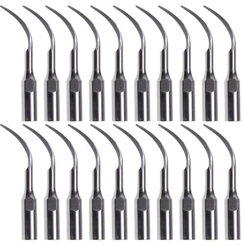 20Pcs DTE/SATELEC Style Dental Ultrasonic Scaler Scaling Perio PD1 Tips