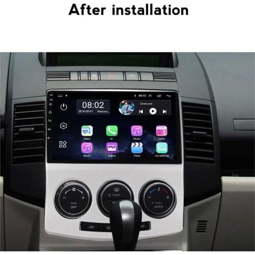 Quad core 9 inch Car gps Android 11 player For Mazda 5 2005 2006 2007 2008 2009 2010 bluetooth wifi navigation gps stereo