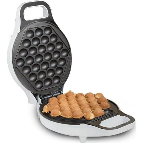 Household electric eggs bubble egg waffle Maker DIY egg waffle machine puff cake pan waffle mold EU US plug