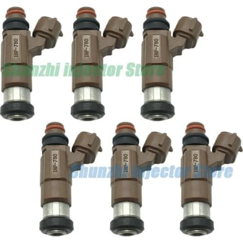 6pcs Fuel Injector Nozzle For 2000-2001 Mazda 626 2.0L-L4 OEM: FP35-13-250 INP-780 FP35 13 250 INP 780