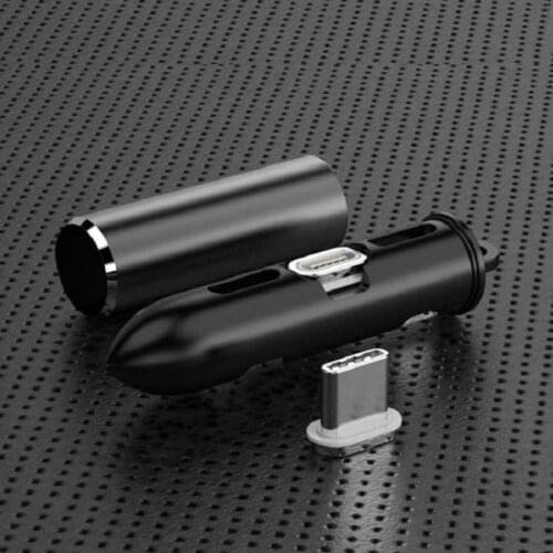 Magnetic Cable plug box Type C Micro USB C 8 pin Fast Charging Adapter Phone Microusb Type-C Magnet Charger cord plugs