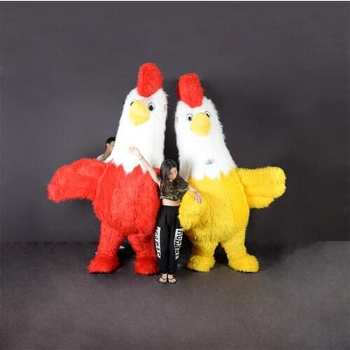 Halloween Advertising 2M/26M/3M Turkey Cock Mascot Costume Suits Adult Cosplay Party Game Fancy Dress Inflatable Costume