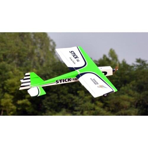 New Sports Training RC Balsawood Airplane Laser-cutting PNP ARF 1400mm (55") STICK14 Film Covering Finished Building Wood model