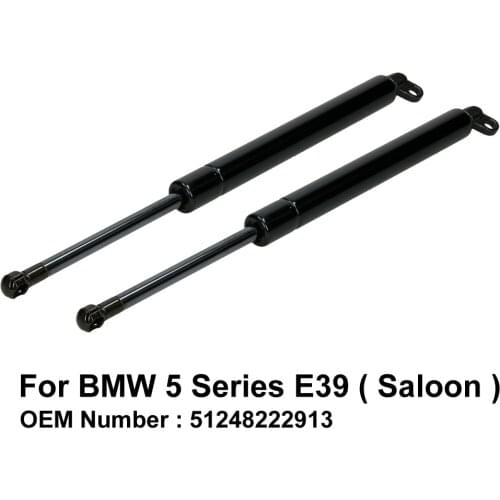 Tailgate Boot Trunk Gas Spring Strut Lift Cylinder Support for BMW 5 Series E39 Saloon OE 51248222913 ( Pack of 2 )
