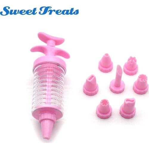 Sweettreats Nozzles Set Tool Dessert Decorators Cake Decorating Icing Piping Cream Syringe Tips Muffin Cake Pastry Pen Bag