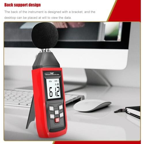 Noise Tester Decibel Digital Audio Sound Level Meter Monitor Backlight Volume Decibel Meter Noise Audio Detector