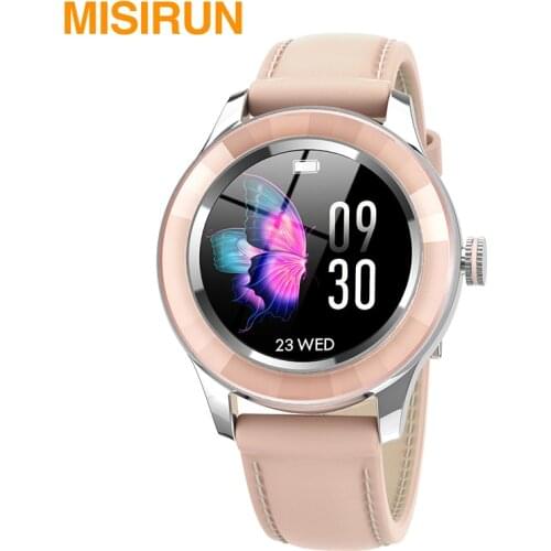 MISIRUN S09 Smart Watch Touch Round Screen IP67 Mens and Womens Health Heart Rate Sleep Monitoring Smart Watch for Android IOS