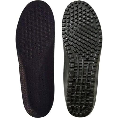 High Quality Non-slip Deodorant Sweat-absorbing Insole Shock-absorbing Elastic Ventilation Increases Insole