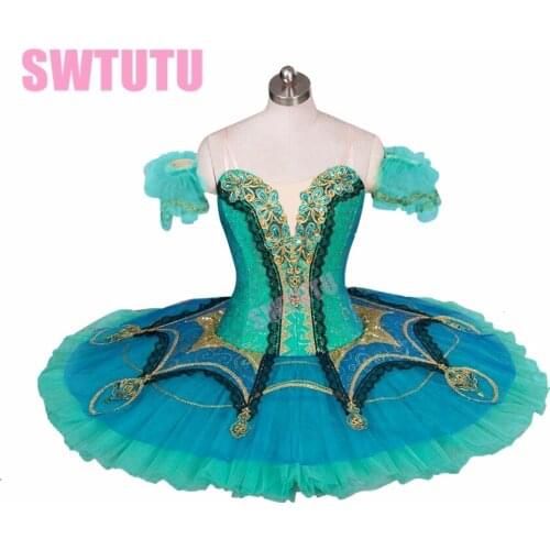 Sleeping beauty professional ballet Tutus women flower fairy classical ballet tutu pancake girls ballet stage costumeBT9029